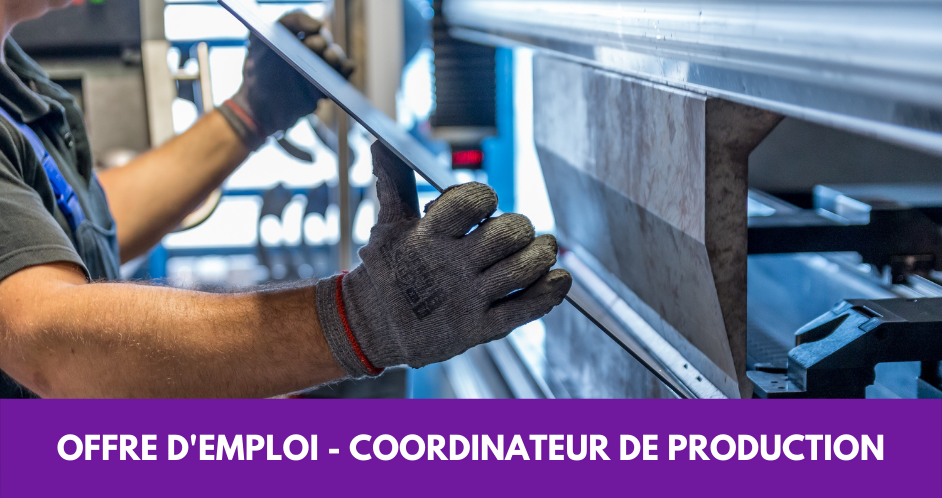 Offre d’emploi : Coordinateur de Production